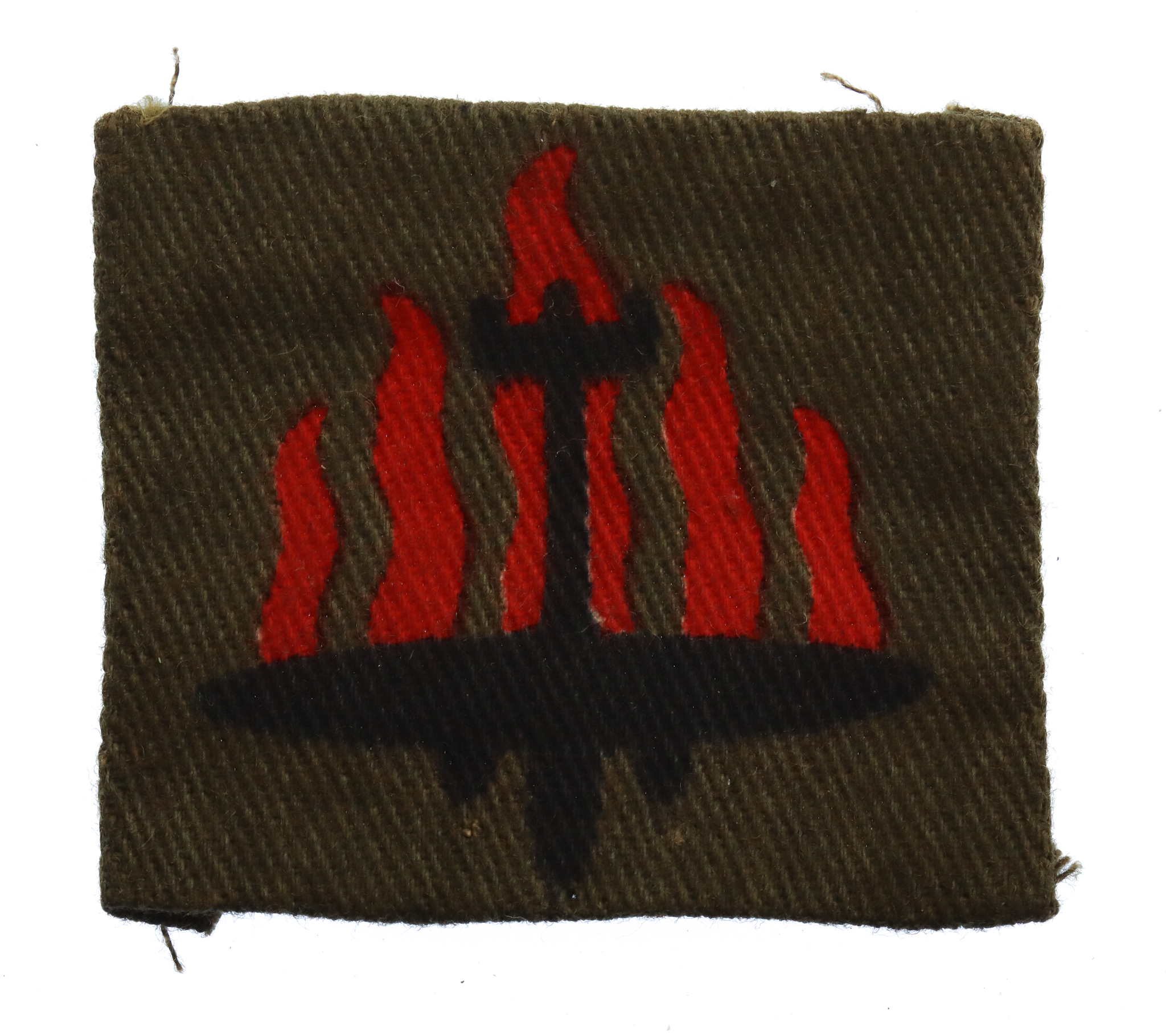 5th Anti-Aircraft Division Printed Formation Sign