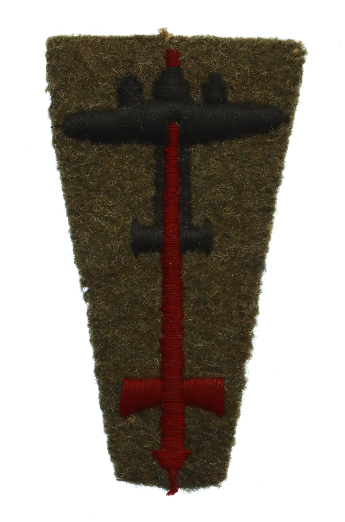1st Anti-Aircraft Division Cloth Formation Sign 