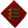 147th & 304th (Essex Yeomanry) Field Regiment Royal Artillery Cloth Formation Sign 