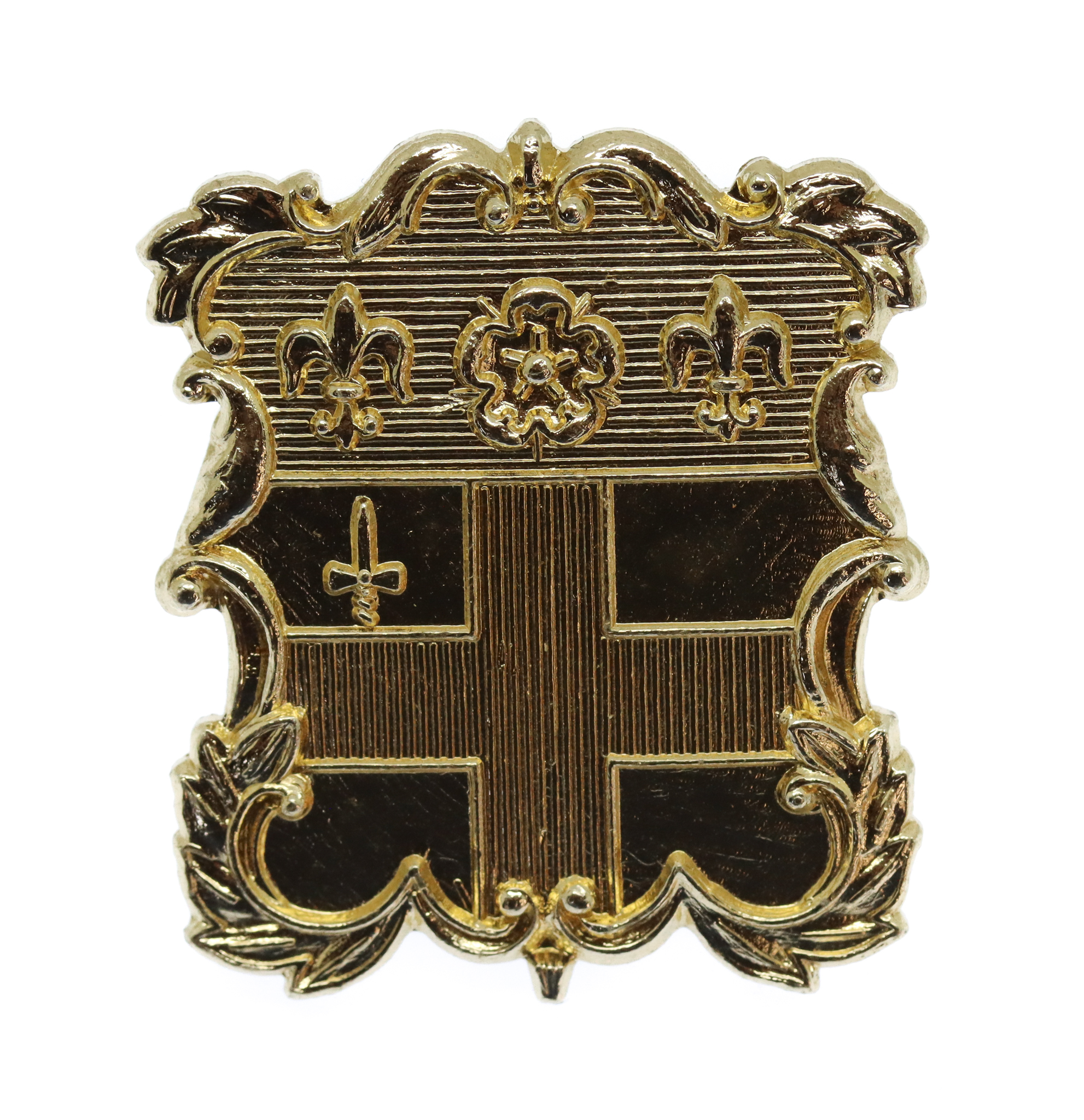 Christ's Hospital School C.C.F. Anodised (Staybrite) Cap Badge