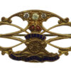 Royal Artillery Sweetheart Brooch - King's Crown