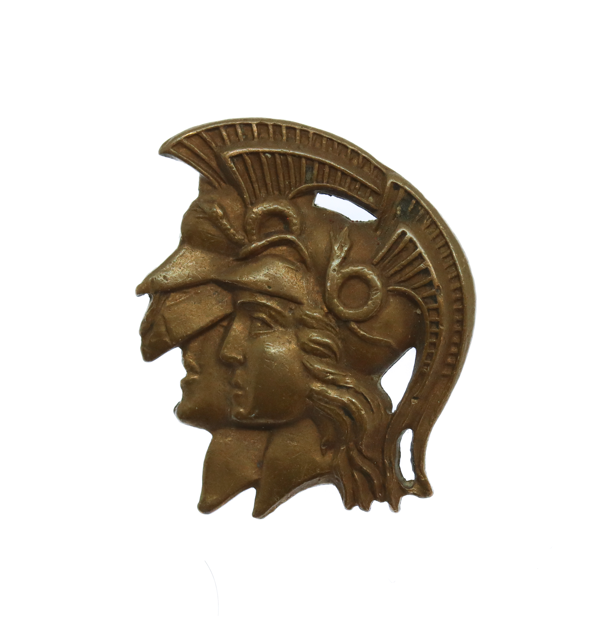  28th County of London Bn. (Artist Rifles) London Regiment Brass Collar Badge
