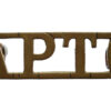 Army Physical Training Corps (A.P.T.C.) Shoulder Title