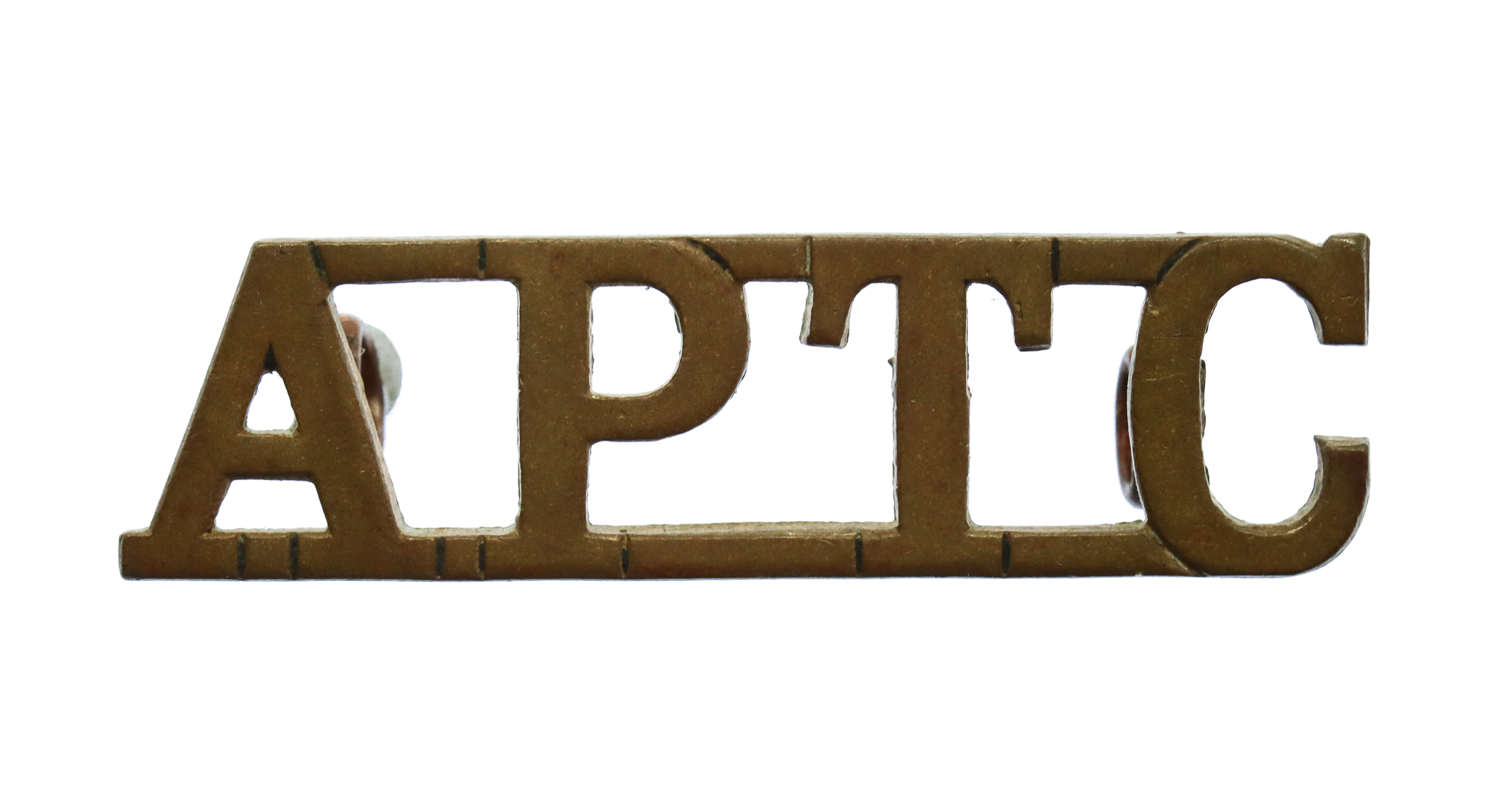 Army Physical Training Corps (A.P.T.C.) Shoulder Title