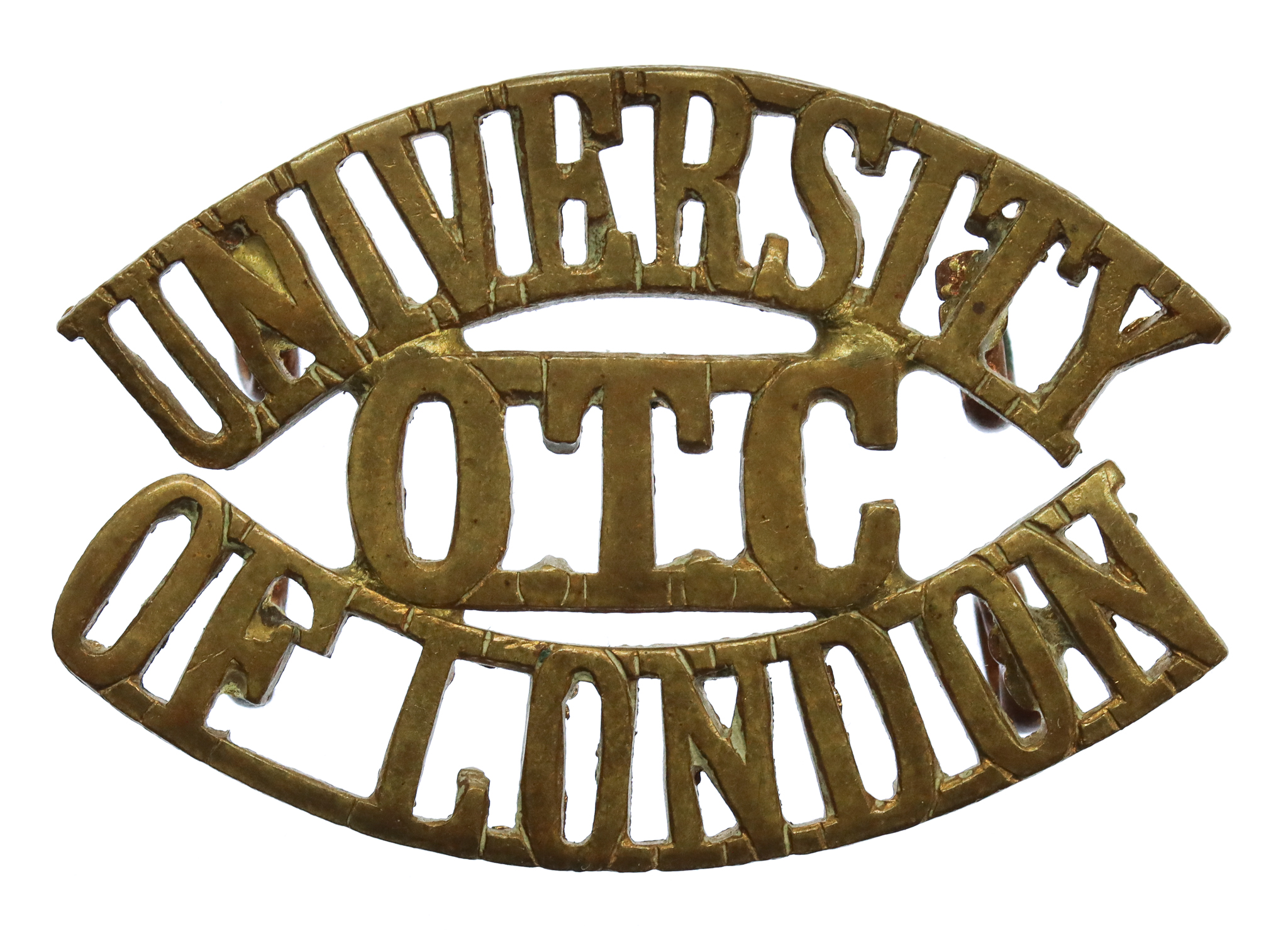 University of London O.T.C. (UNIVERSITY/O.T.C./OF LONDON) Shoulder Title