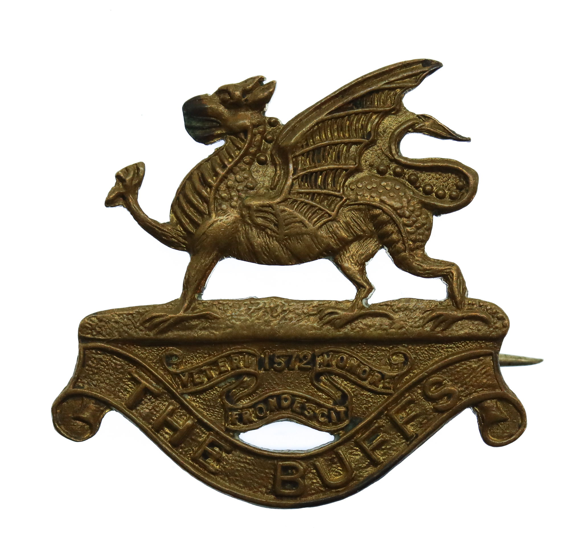 The Buffs (East Kent Regiment) Sweetheart Brooch