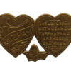Mizpah Hearts Sweetheart Brooch