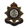 WW1 Army Service Corps (A.S.C.) Mechanical Transport Brass & Enamel Sweetheart Brooch