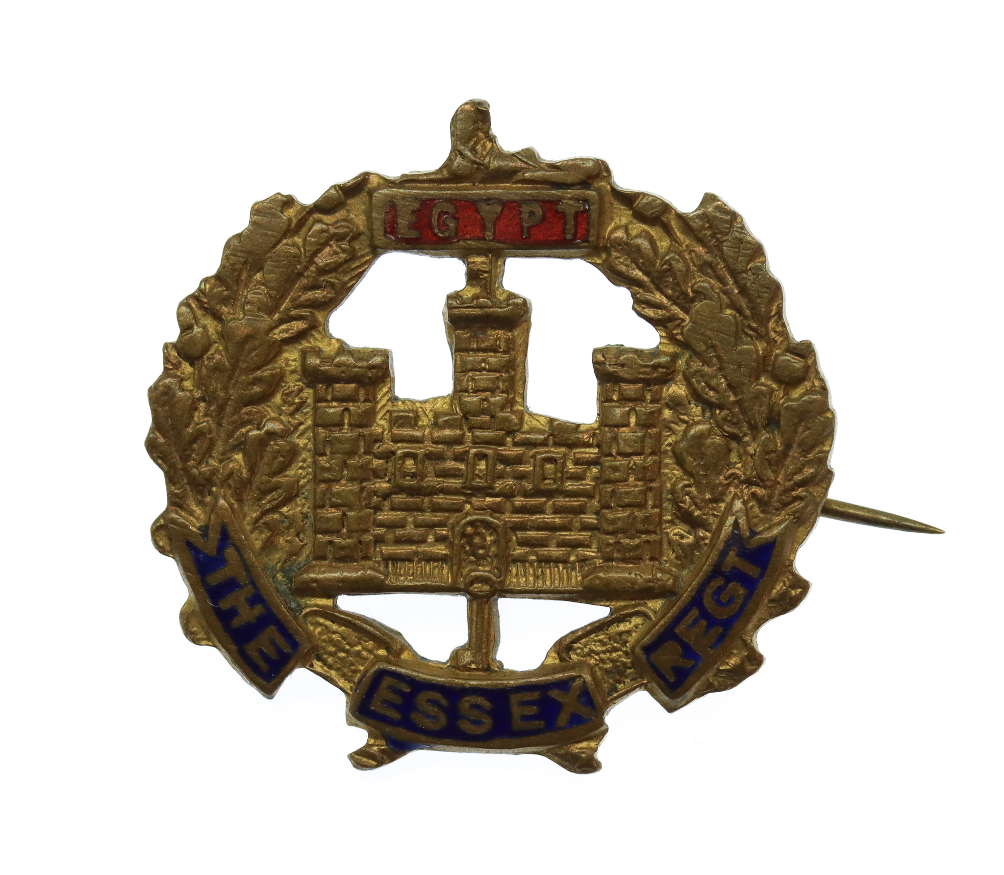 Essex Regiment Enamelled Sweetheart Brooch