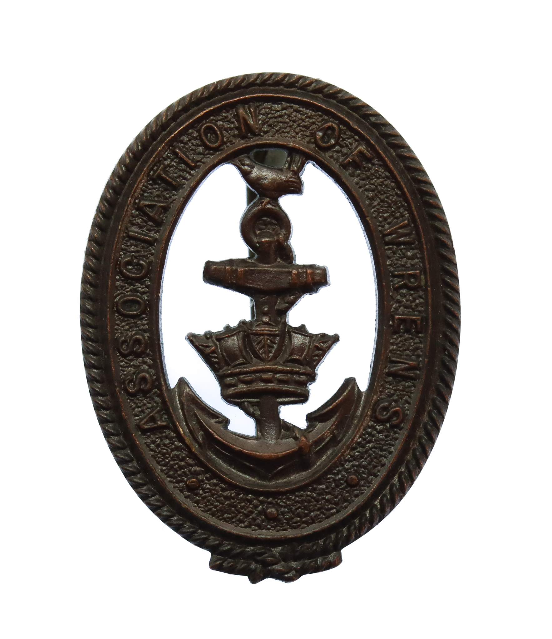 Association of WRENS (Women's Royal Naval Service) Lapel Badge