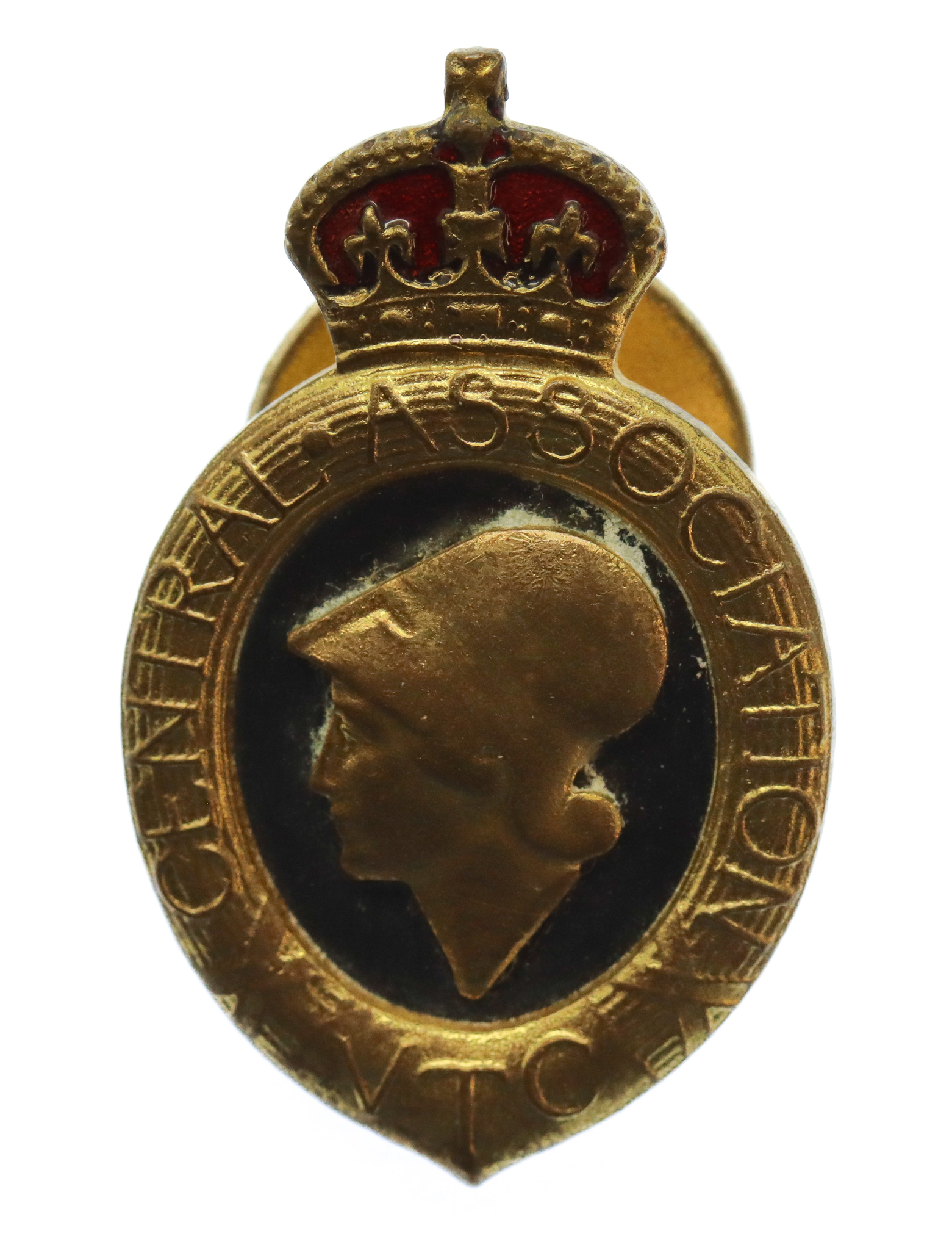 WW1 Volunteer Training Corps (V.T.C.) Central Association Lapel Badge