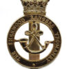 Sherwood Rangers Yeomanry Anodised (Staybrite) Cap Badge - Queen's Crown