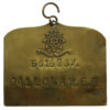 Devonshire Regiment Duty Bed Plate - 5615237 E.F. Galloway
