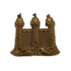 Victorian King's Own Scottish Borderers (K.O.S.B.) Collar Badge (c.1881-1889)