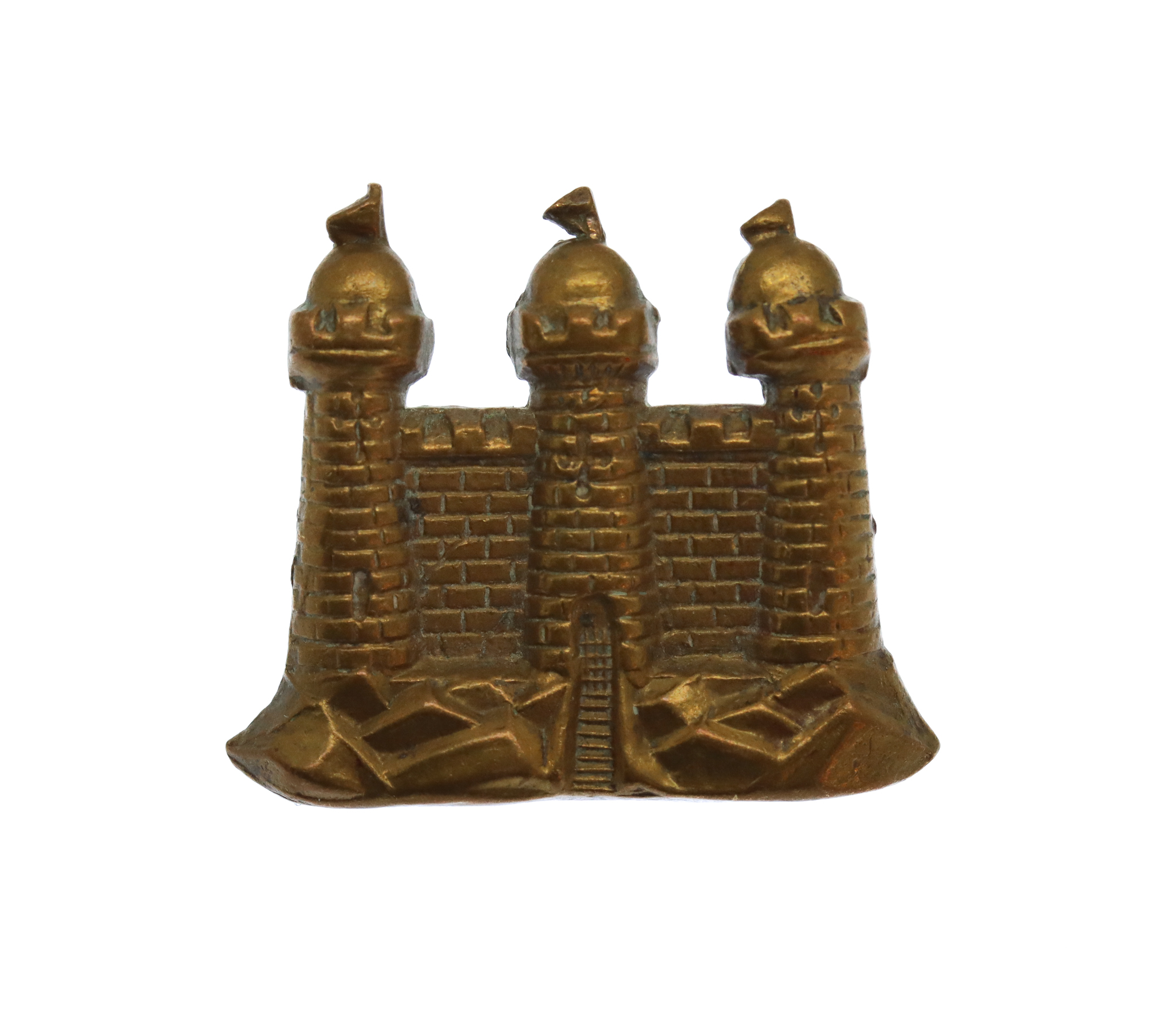Victorian King's Own Scottish Borderers (K.O.S.B.) Collar Badge (c.1881-1889)