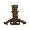 11th Hussars (Prince Albert's Own) Officer's Service Dress Collar Badge