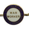 Scottish Branch British Red Cross Society War Worker Enamelled Badge