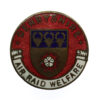 WW2 Derbyshire Air Raid Welfare Enamelled Lapel Badge