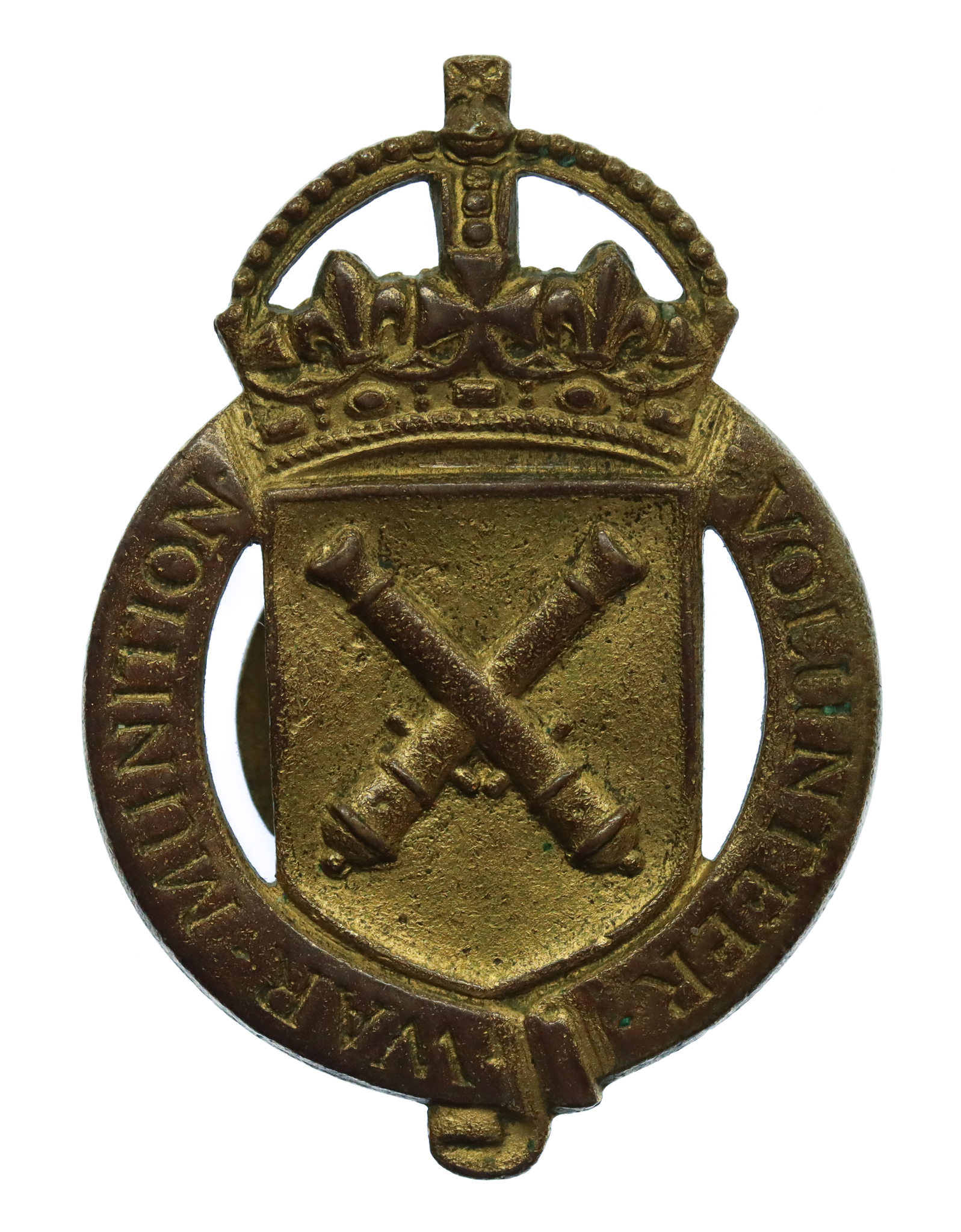 WW1 War Munition Volunteer War Workers Lapel Badge