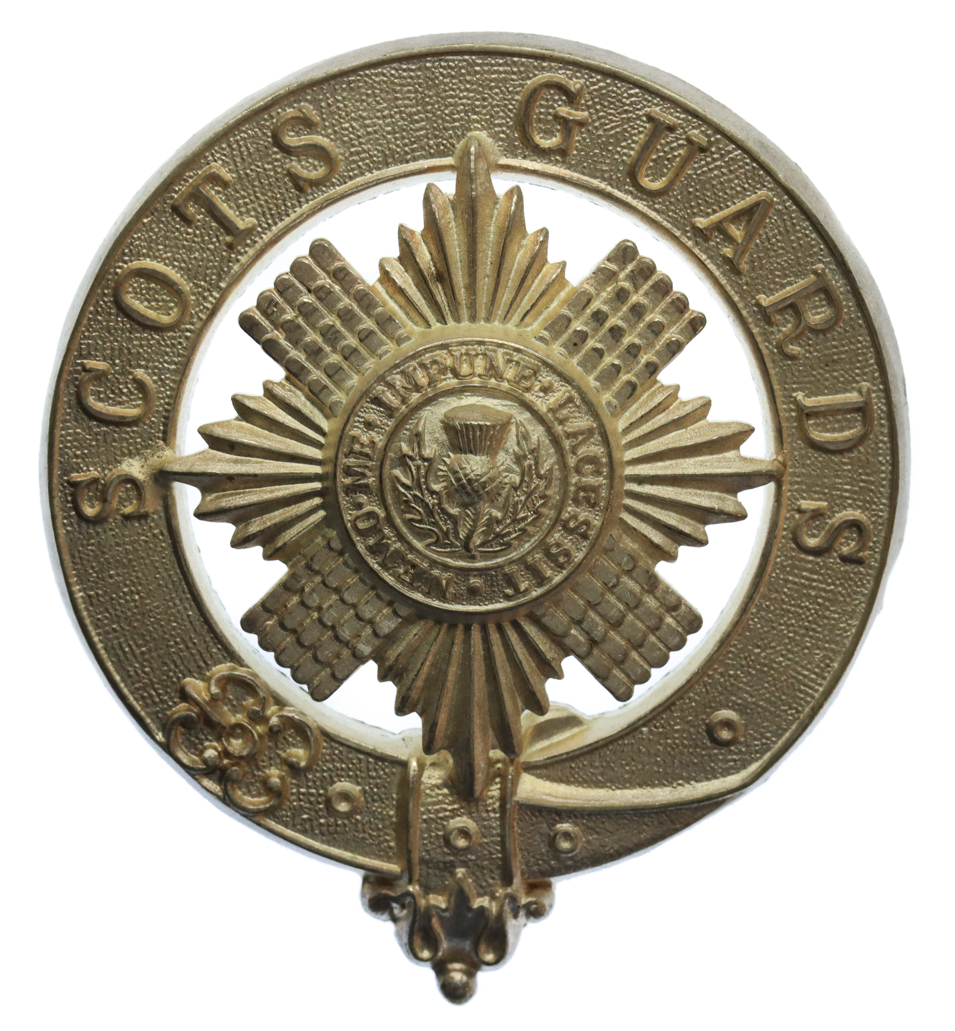 Scots Guards Pipers Glengarry Badge