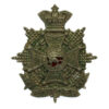 Victorian Border Regiment Forage Cap Badge