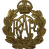 Royal Canadian Air Force (R.C.A.F.) Cap Badge - King's Crown