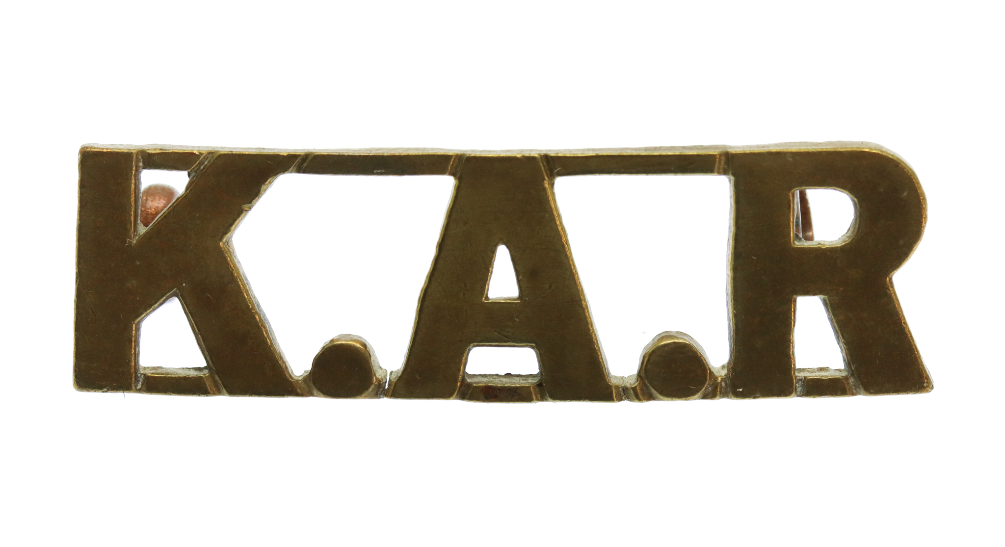 King's African Rifles (K.A.R.) Shoulder Title