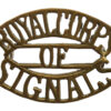 Royal Corps of Signals (ROYALCORPS/OF/SIGNALS) Shoulder Title
