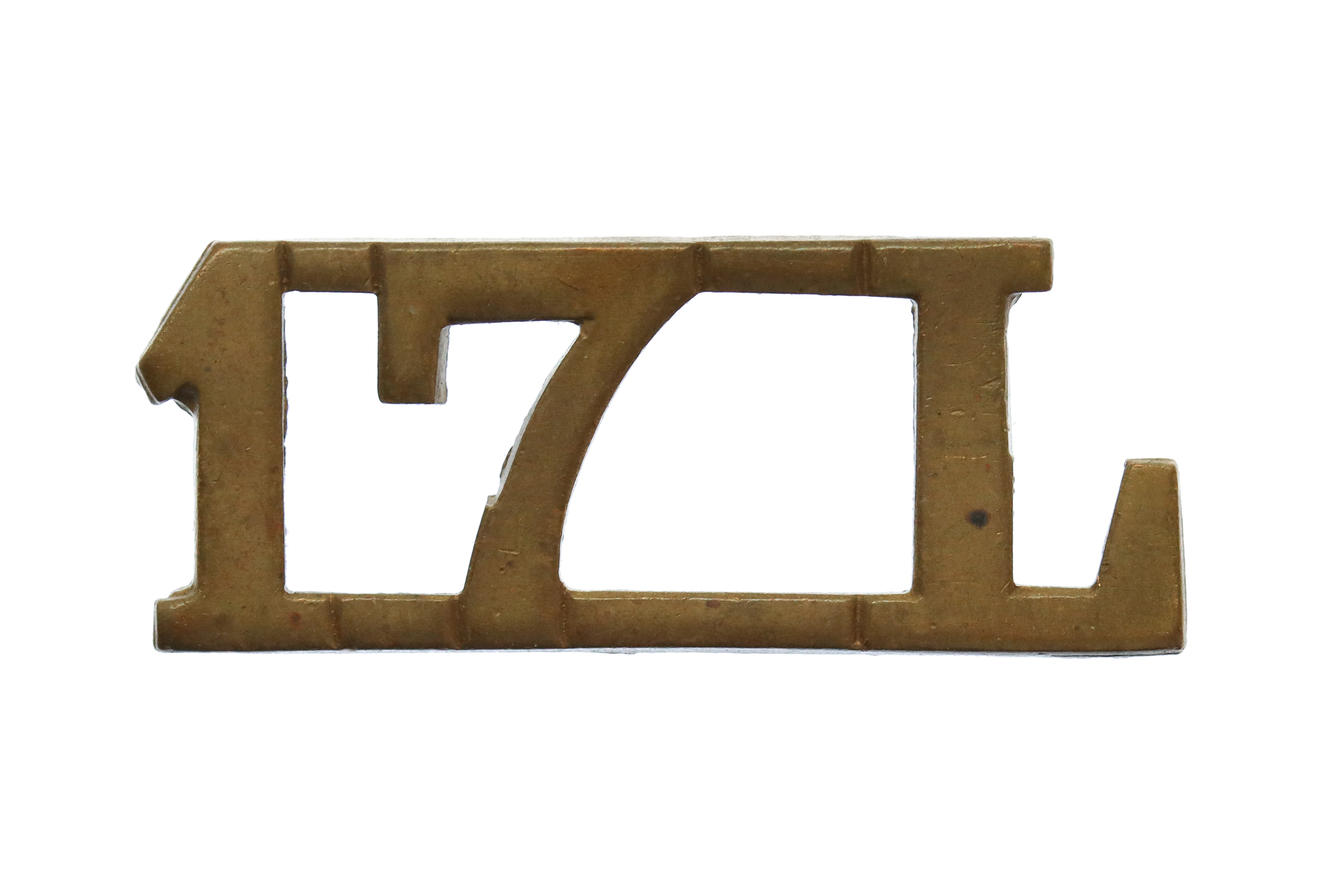 17th Lancers (17L) Shoulder Title