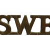 South Wales Borderers (SWB) Shoulder Title