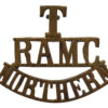 Royal Army Medical Corps 1st Northern General Hospital Territorials (T/R.A.M.C./NORTHERN) Shoulder Title