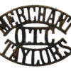 Merchant Taylors School O.T.C. (MERCHANT/O.T.C./TAYLORS) Shoulder Title