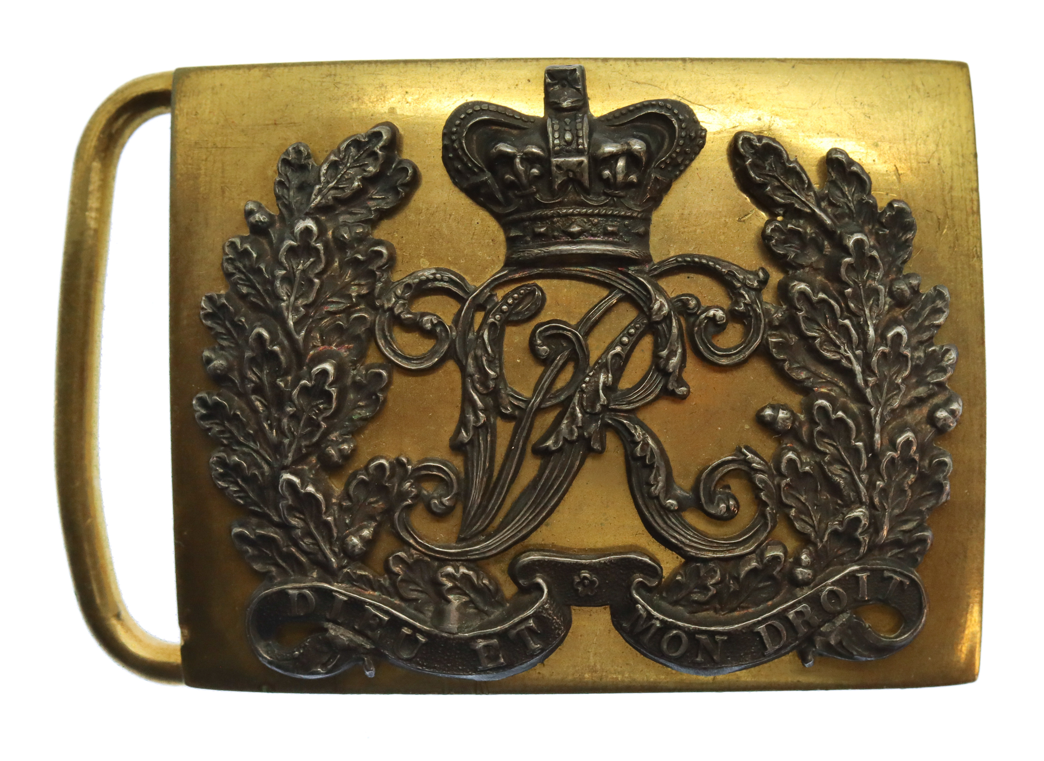 Victorian Officer's Waist Belt Plate Clasp