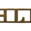 Highland Light Infantry (H.L.I.) Shoulder Title