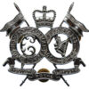Queen's Royal Lancers Chrome Pouch Badge