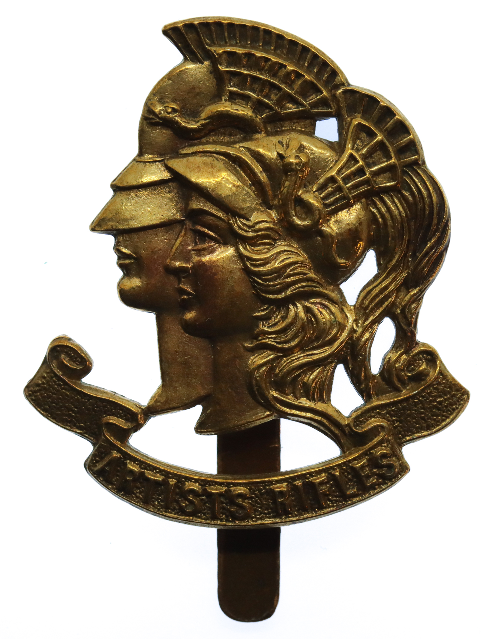 28th County of London Bn. (Artist Rifles) London Regiment Cap Badge