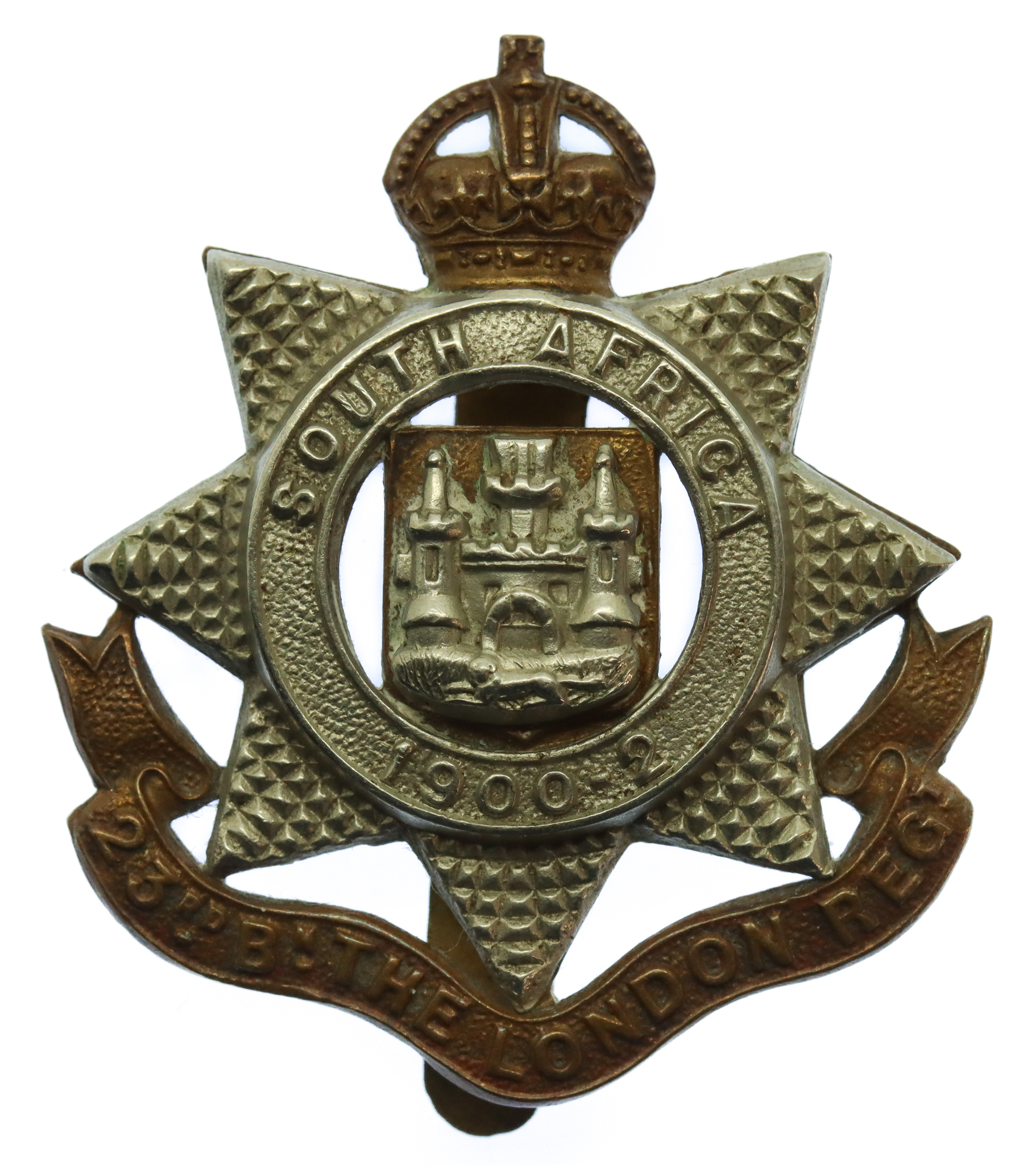 23rd Bn. London Regiment Cap Badge - King's Crown