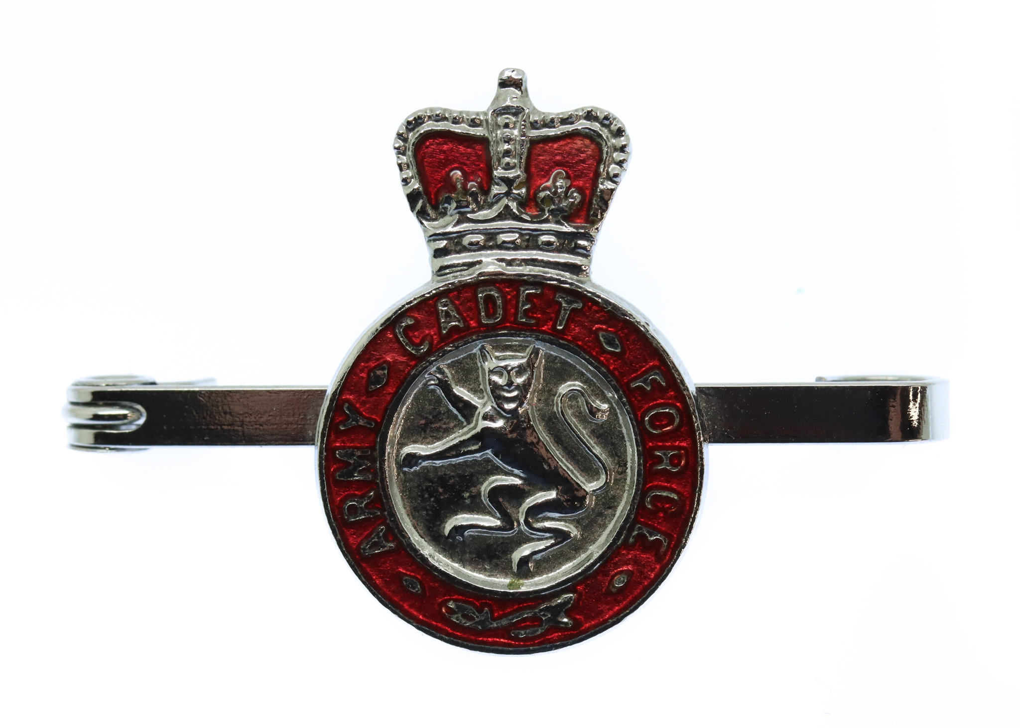 Army Cadet Force Enamelled Lapel Badge/Tie Pin - Queen's Crown