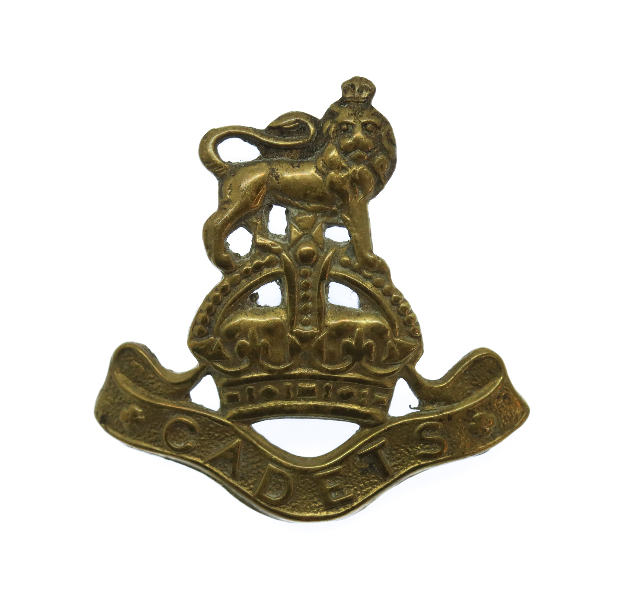 Imperial Yeomanry Cadets Collar Badge - King's Crown
