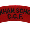 Oakham School C.C.F. Cloth Shoulder Title