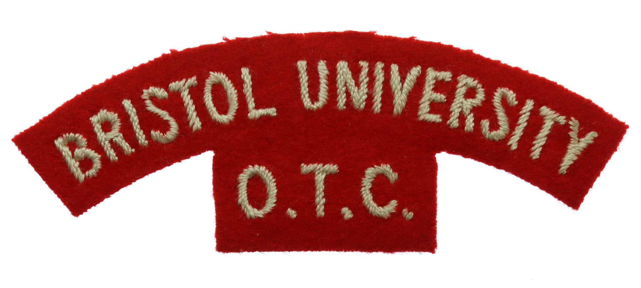 Bristol University O.T.C. (BRISTOL UNIVERSITY/O.T.C.) Cloth Shoulder Title