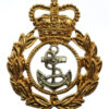 Royal Navy Chief Petty Officer's Cap Badge - Queen's Crown