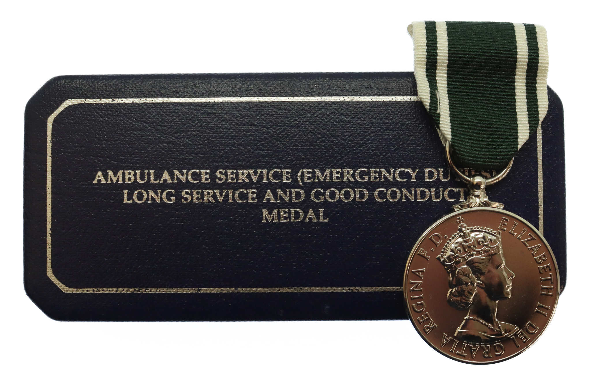 Ambulance Service (Emergency Duties) Long Service & Good Conduct Medal in Box of Issue - Peter Hendry