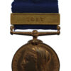 1887 Metropolitan Police Jubilee Medal (Clasp - 1897) - PC. F. Clements, 'P' Division (Camberwell)