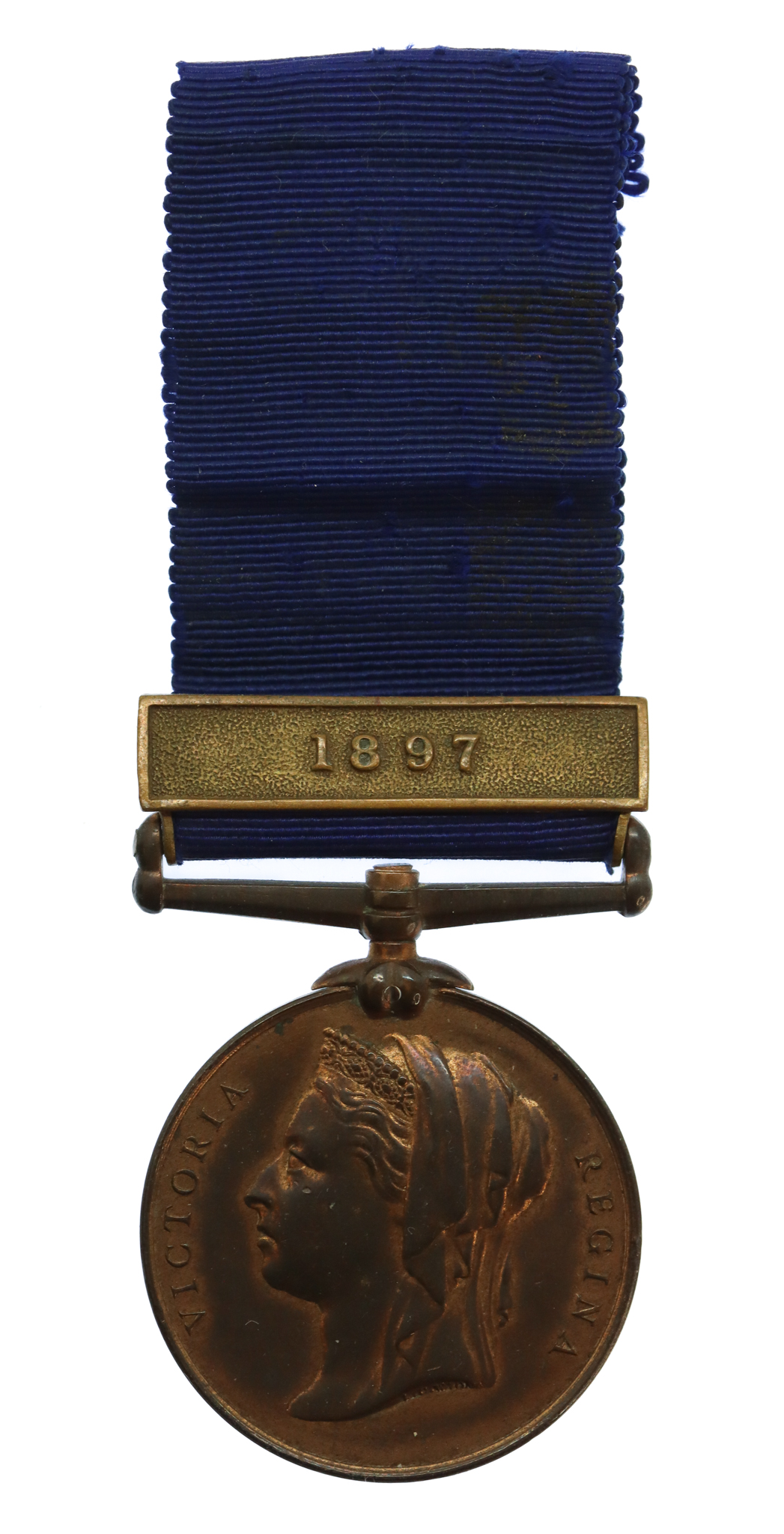 1887 Metropolitan Police Jubilee Medal (Clasp - 1897) - PC. W. Norman, 'A' Division (Whitehall)