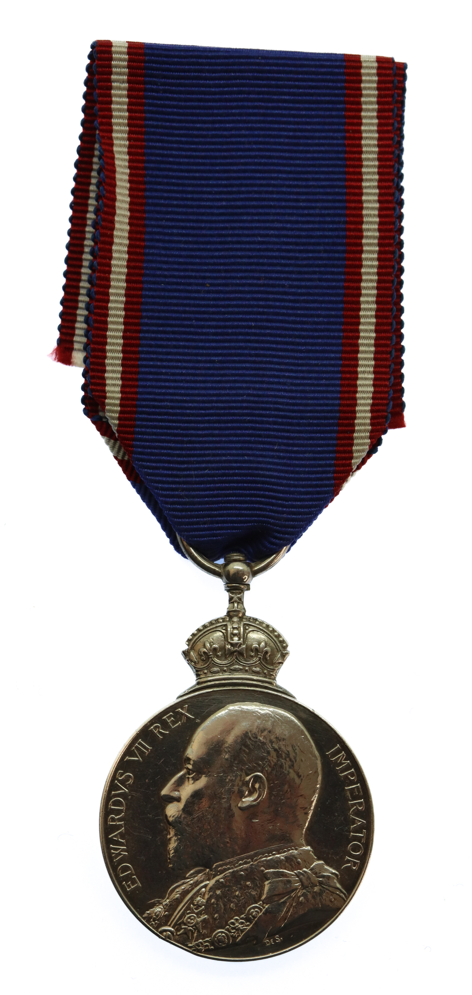 Edward VII Royal Victorian Medal (Silver) - Unnamed as Issued 