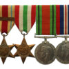 WW2 and Efficiency Medal (Militia) Group of Six - Spr. A. Easley, Royal Engineers