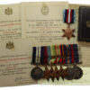 WW2 Distinguished Service Medal, 4 x MID and Arctic Star Medal Group of Eight with Quantity of Ephemera - Leading Seaman J.W. Gammon, Royal Navy