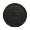 Bridgwater Borough Police Black Button - King's Crown (25mm)
