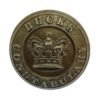 Victorian Buckinghamshire Constabulary White Metal Button (23mm)